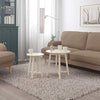 Nesting Tables Set of 2 Light Beige - Robeet